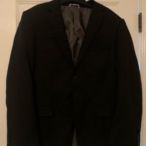 Jhane Barnes Mens Black Suit Jacket size 44 Regular